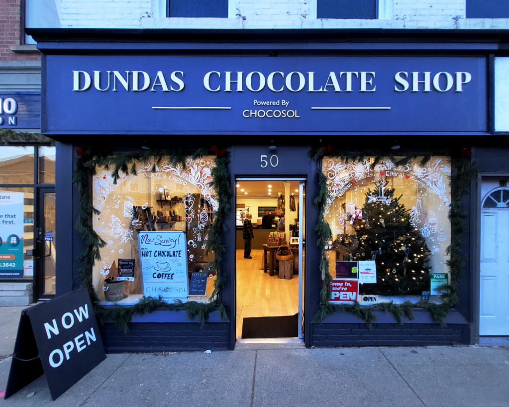 Photo of the Dundas Chocolate Shop